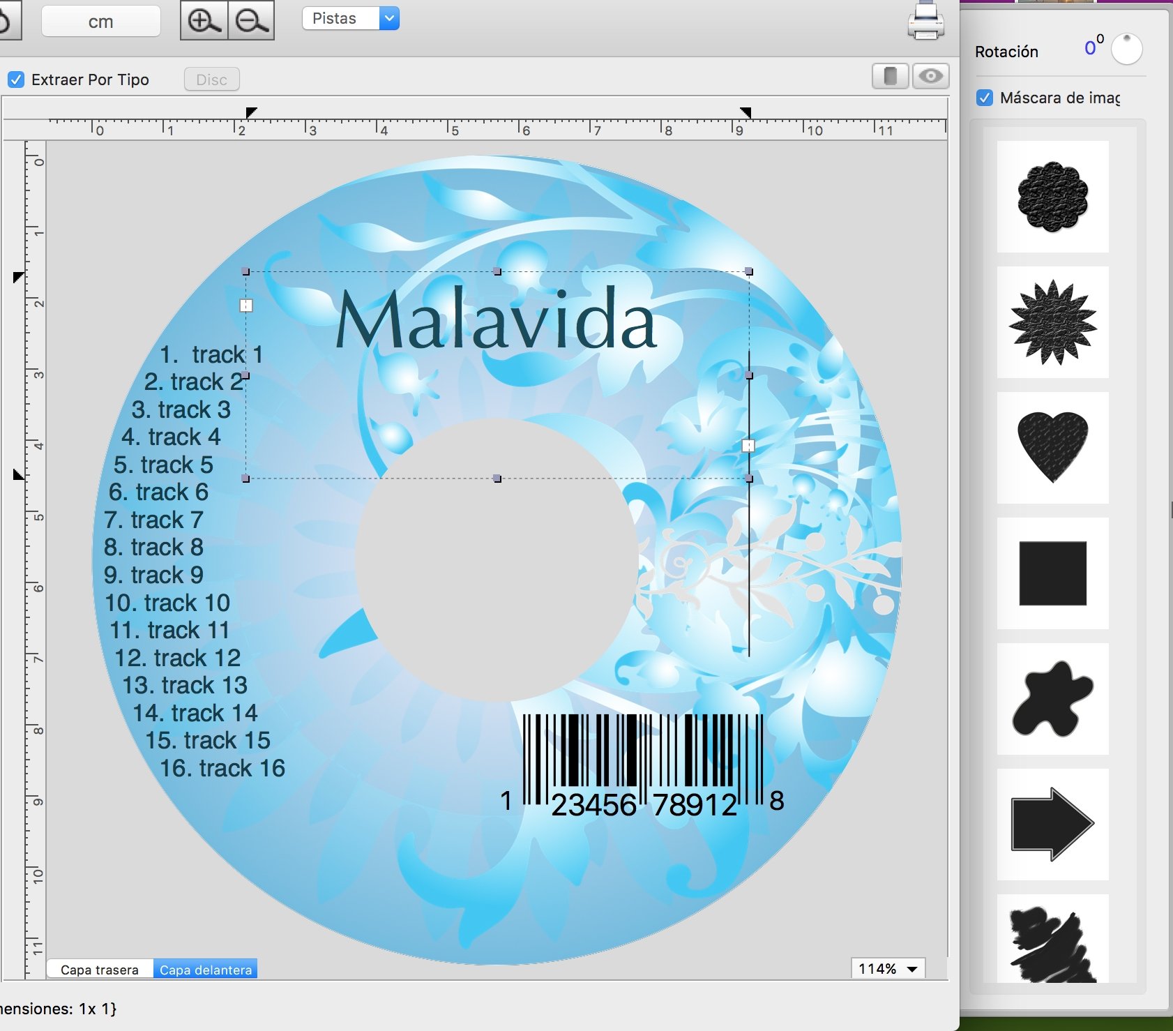 Download Mac CD/DVD Label Maker 2.4.4 Free