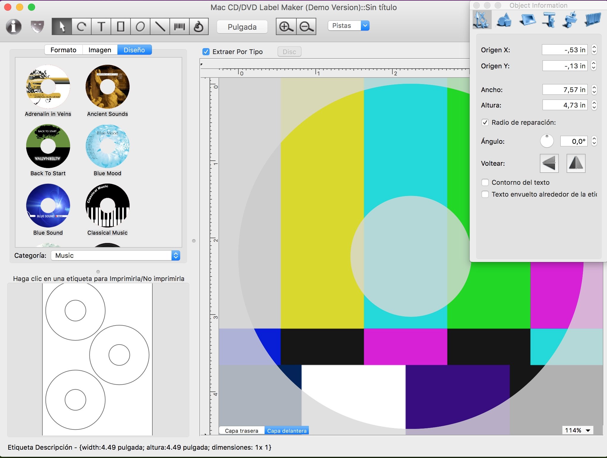 Label printing software for mac