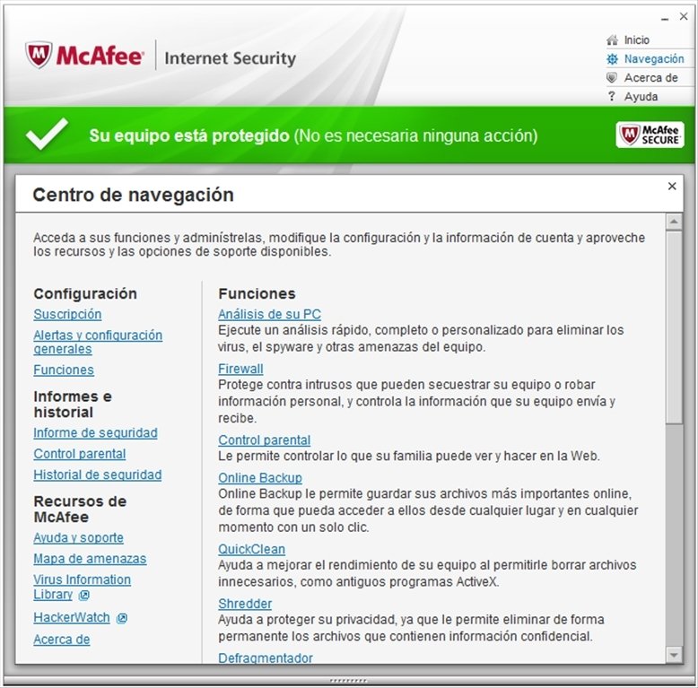McAfee Internet Security - Free download and software