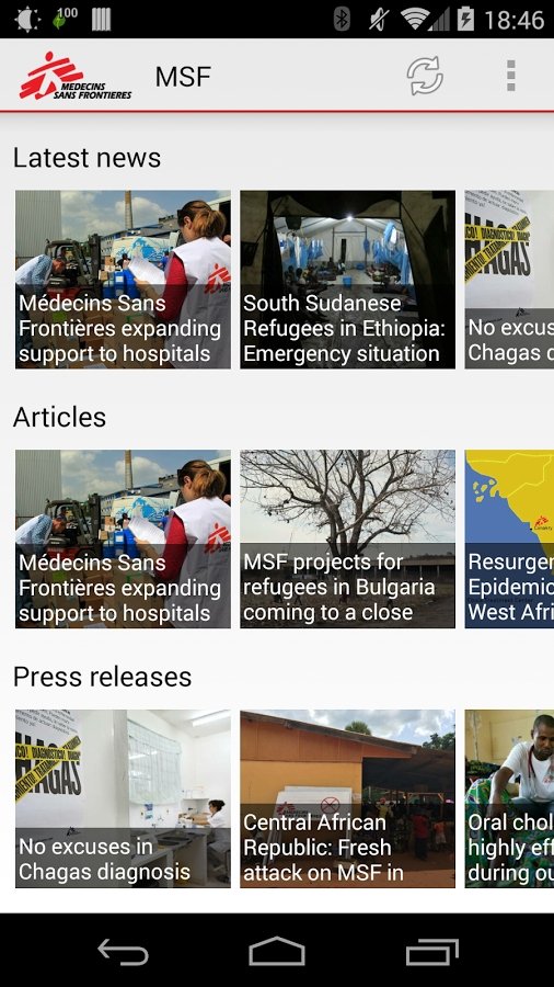 MSF International Android image 3