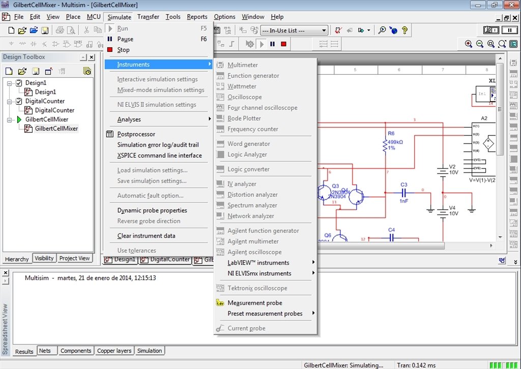 Multisim Ultiboard Circuit Design Suite Powerpro 10.1.1 Rus