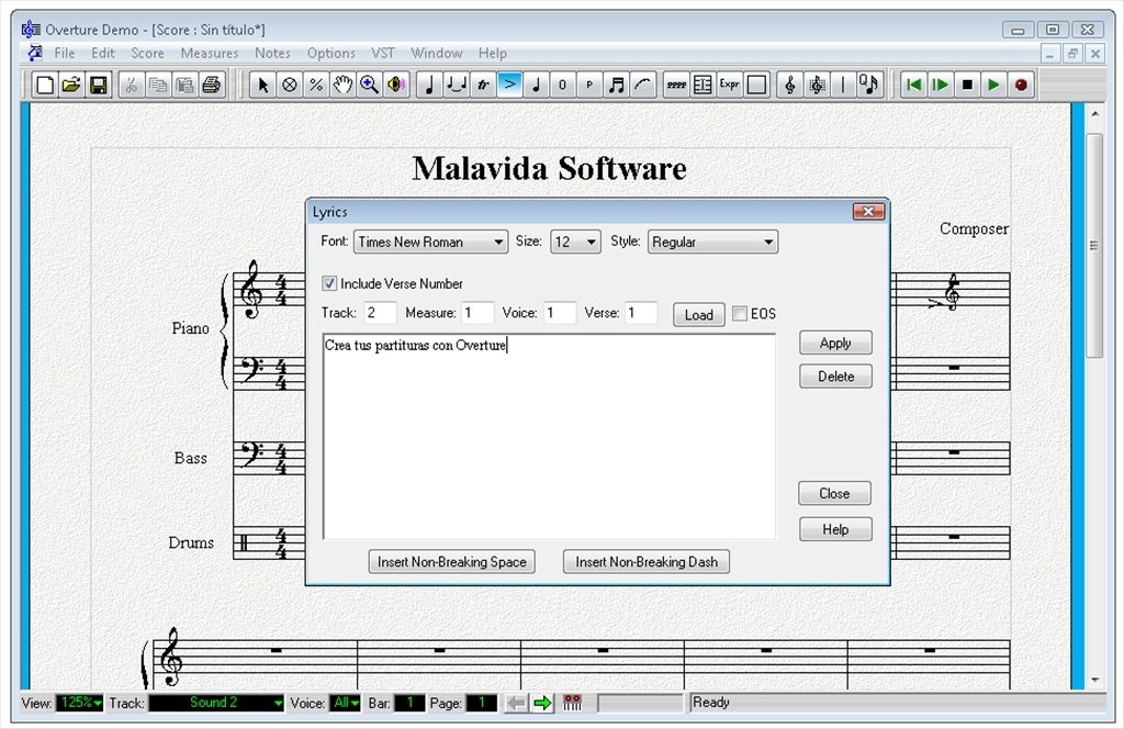 Download Overture 5.5.1 - Free