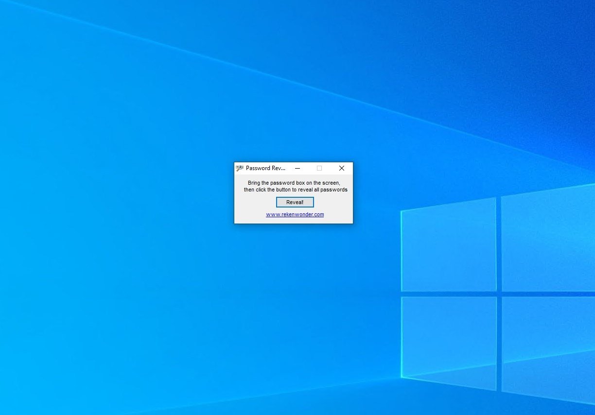 windows password revealer