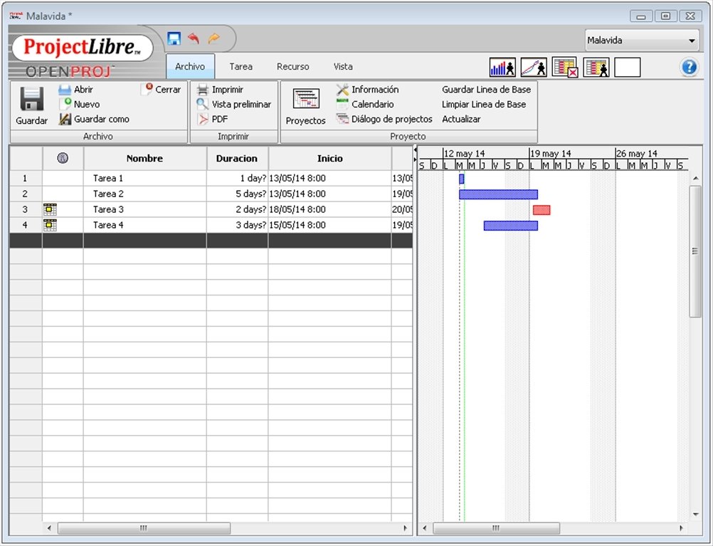 project libre software download