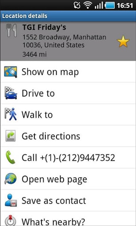 Route 66 navigation app