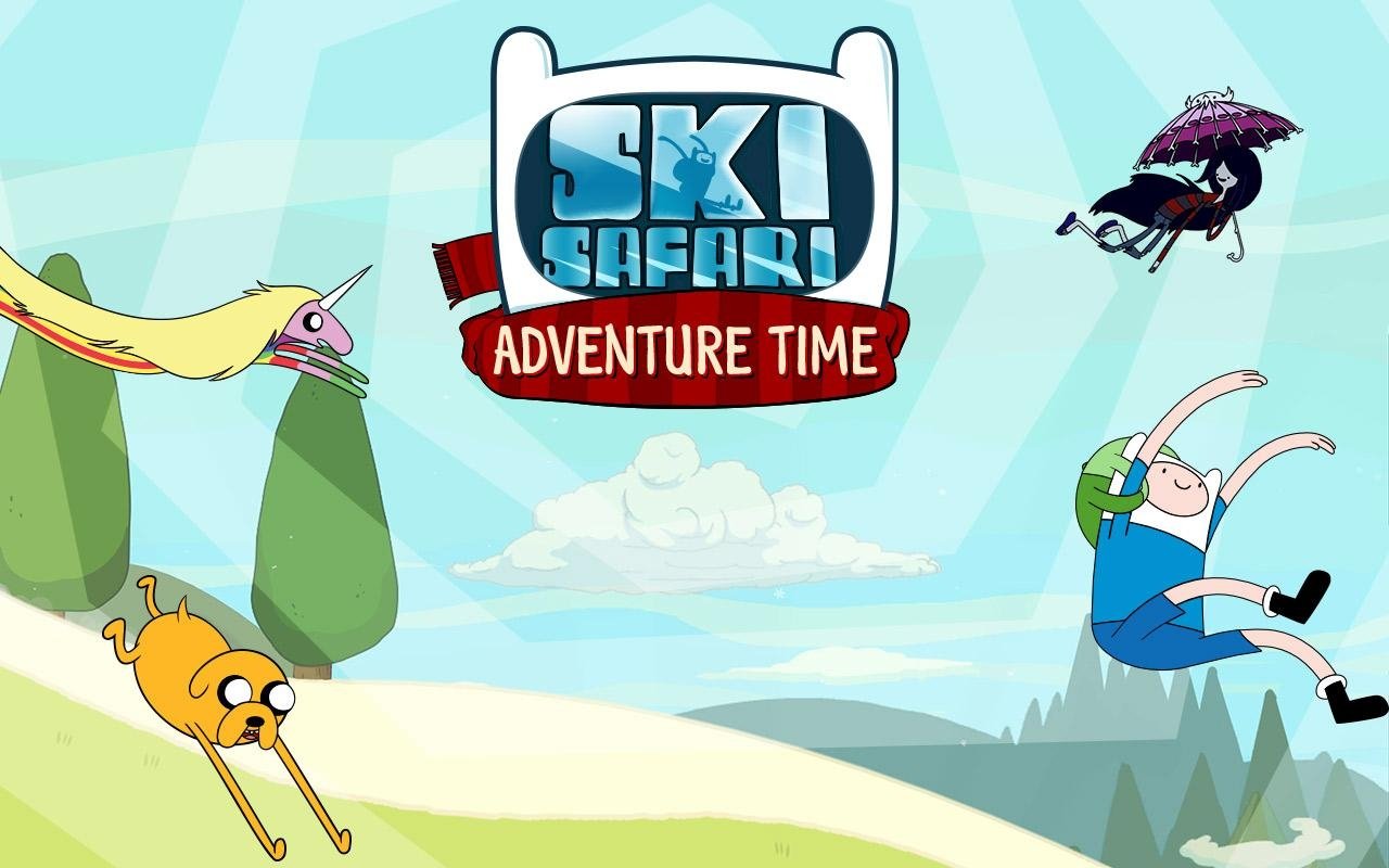 Resultado de imagen para Ski Safari: Adventure Time 1.5.2