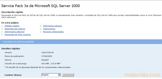 Microsoft Sql Server 2000 Sp3 Скачать