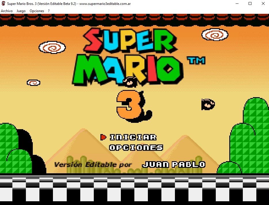 Descargar Super Mario Bros 3 Editable 92 Para Pc Gratis En Español