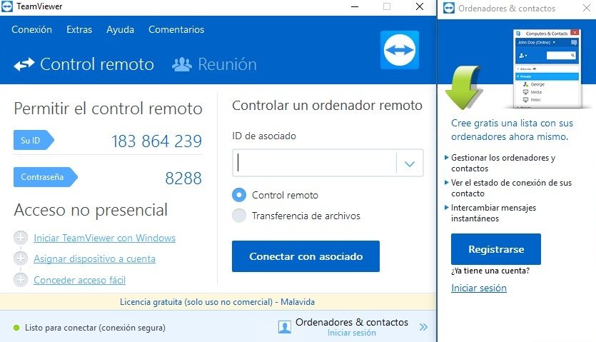 download teamviewer gratis español