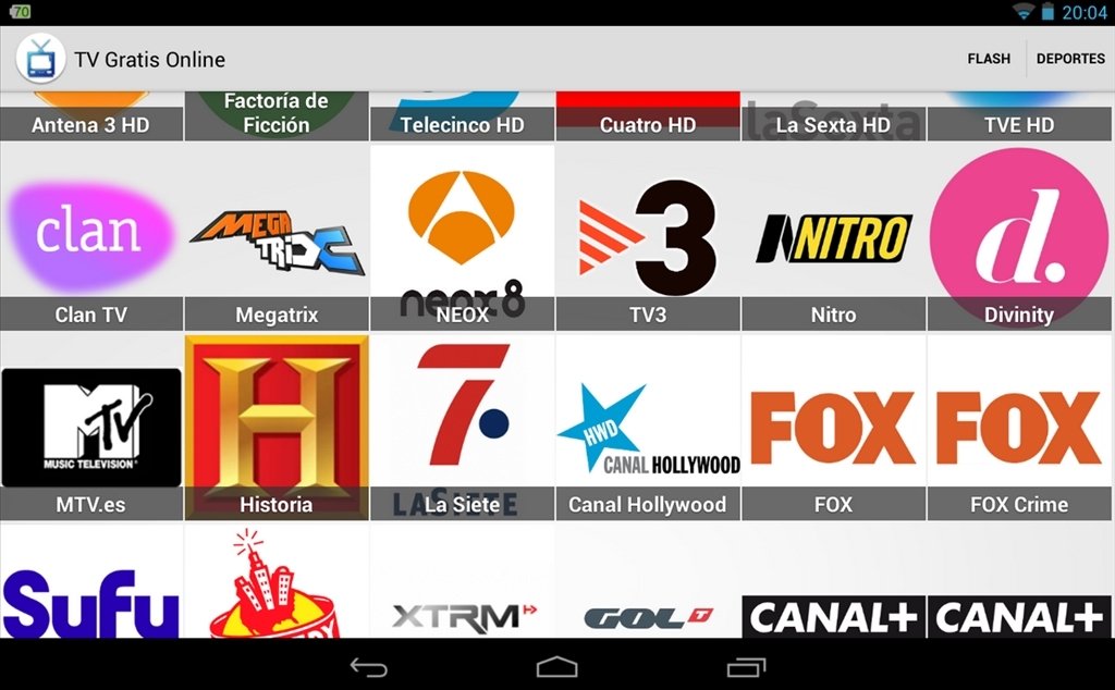 Descargar TV Gratis Online 3.1 Android - APK Gratis en Español - Ver Tv Paramount Network En Directo Gratis