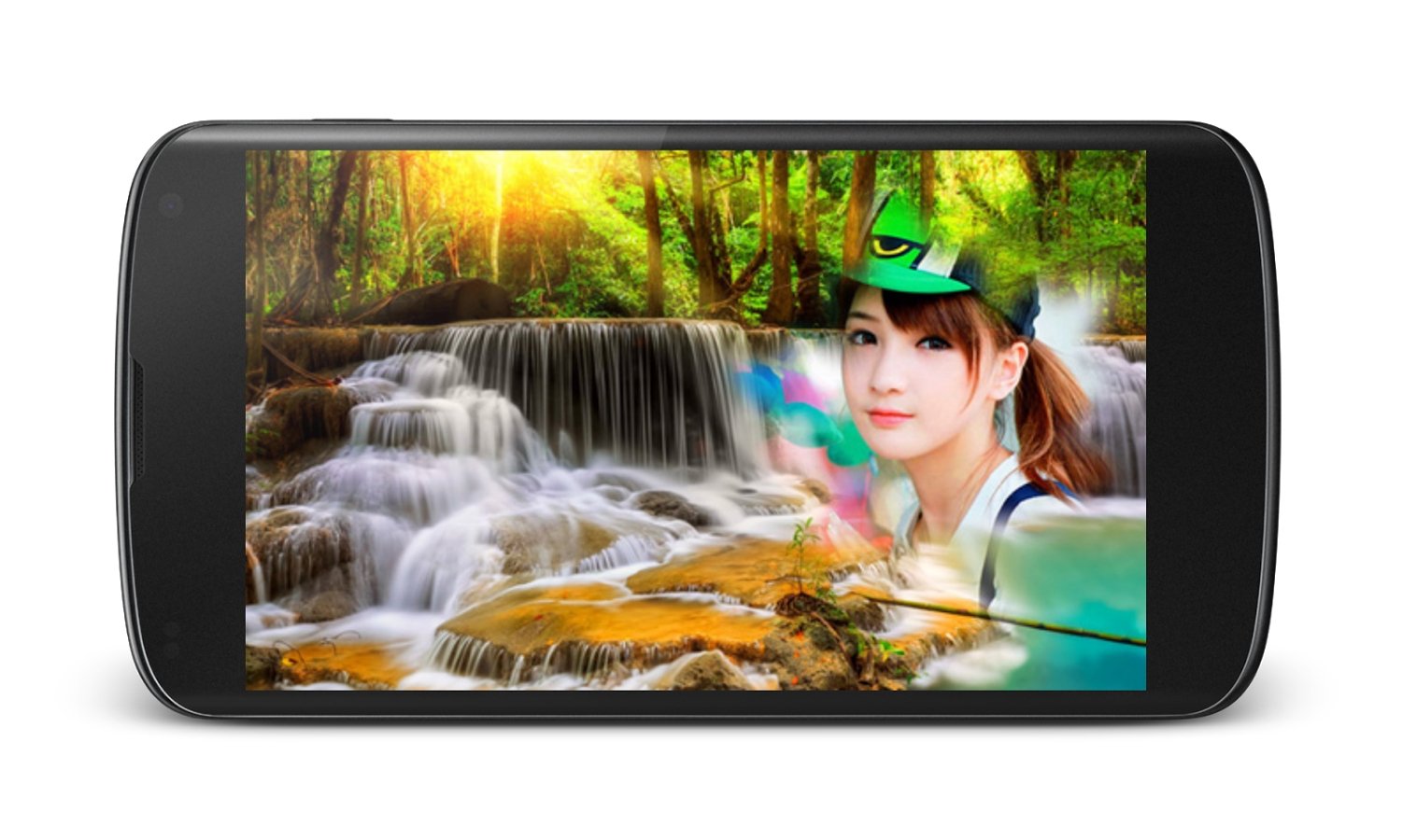 Download wasserfall bilderrahmen (1.10) für android kostenlos Bilderrahmen 3 bilder