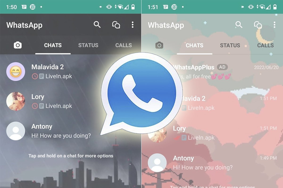 Whatsapp plus android Mejorar la comunicación