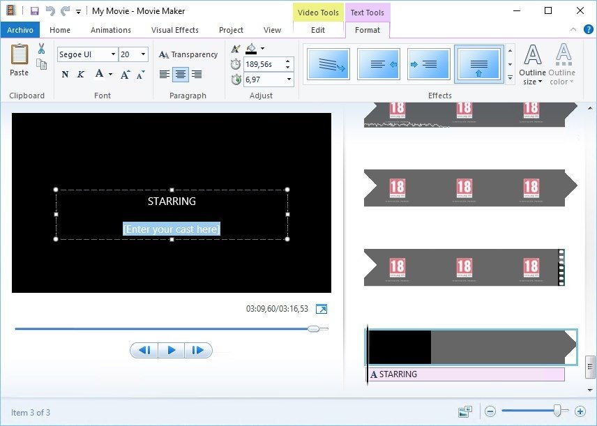 Microsoft Moviemaker