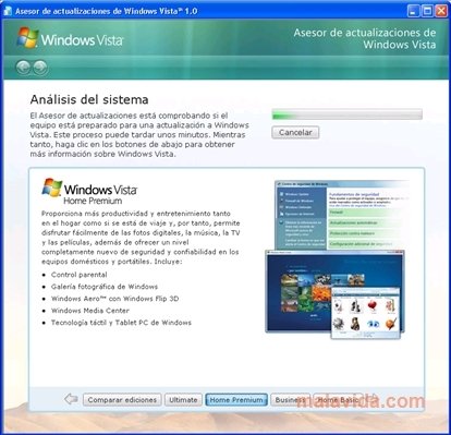 Descarga Gratuita Windows Vista Home Premium