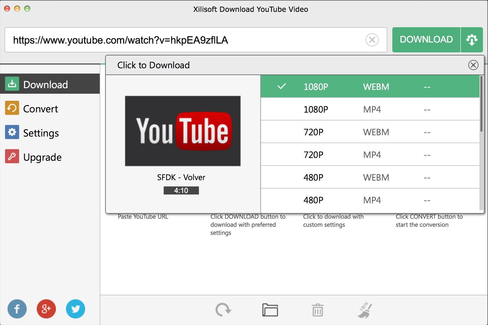 Download xilisoft youtube downloader