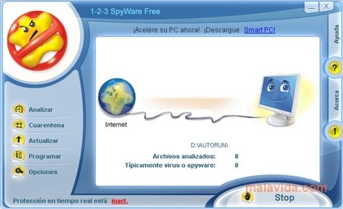 1-2-3 Spyware  Free 4.8.0