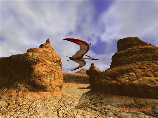 3D Canyon Flight Screensaver 2.0