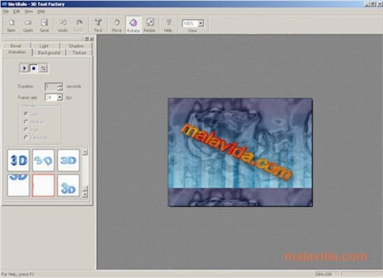 3D Text Factory 2.4.1.0 Engelsk