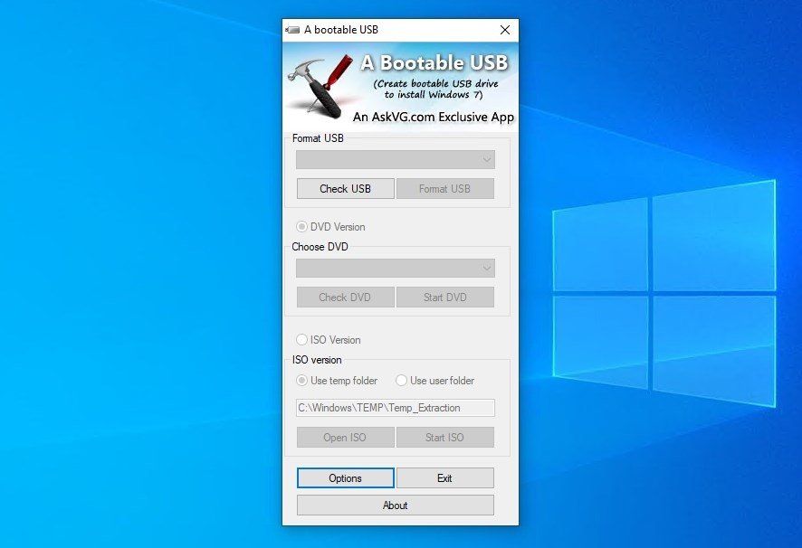A bootable USB 2010 Unlimted Edition