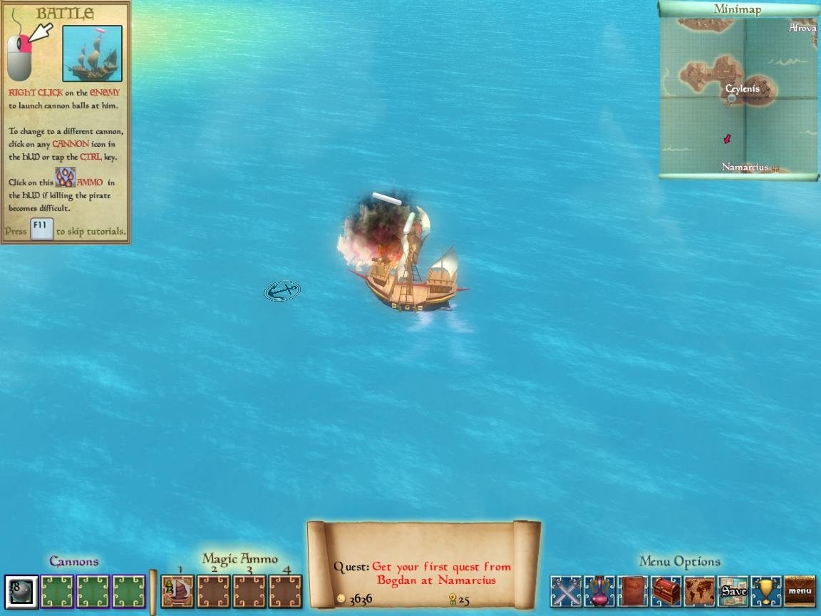 A Sirius Game Demo