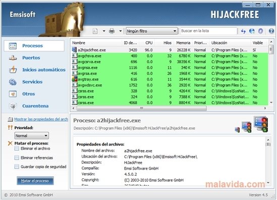 a-squared HiJackFree  3.1.0.22