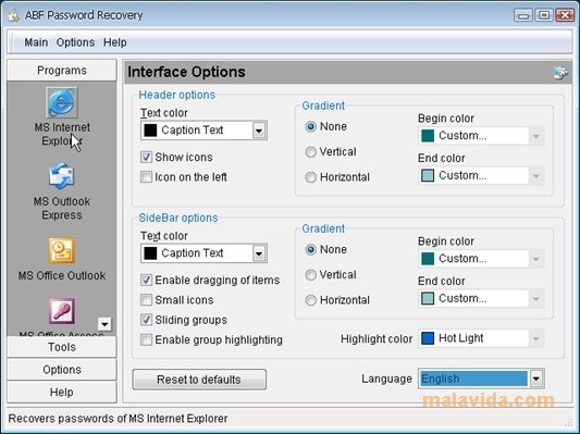 ABF Password Recovery 1.7.4.11