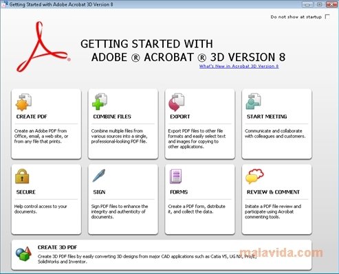 Adobe Acrobat 3D 8.1.0 Angielski