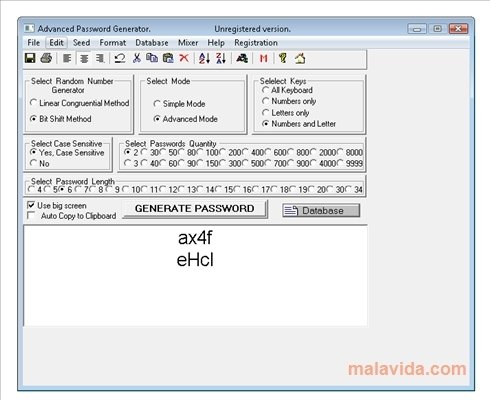 Advanced Password Generator 3.51