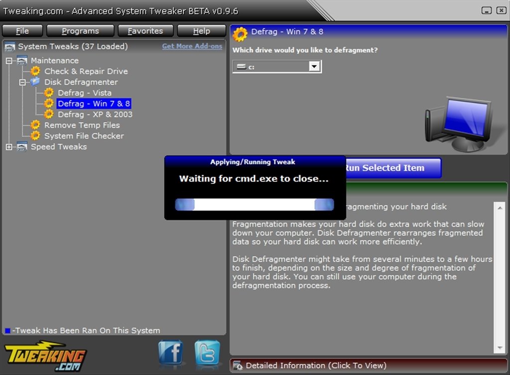Advanced System Tweaker 1.0.8