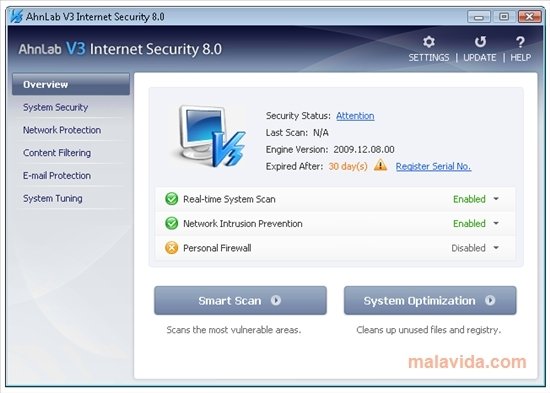 AhnLab V3 Internet Security 8.0