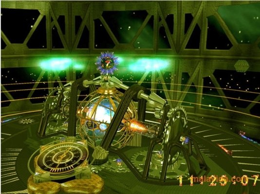 Alien Clock 3D Screensaver