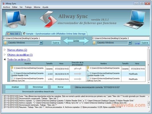 Allway Sync  9.4.1 Espa�ol