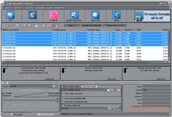 Alt CDA to MP3 Converter 7.3