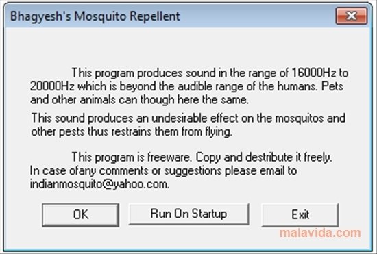 kontroversi hati - Anti Mosquitos - Software pengusir nyamuk