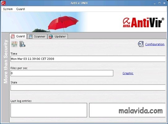 Avira AntiVir  Personal Edition 2.1.12-19