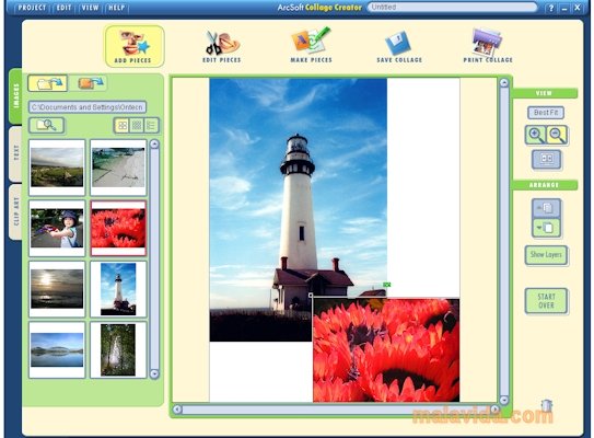 Arcsoft Collage Creator  1.0 Ingl�s