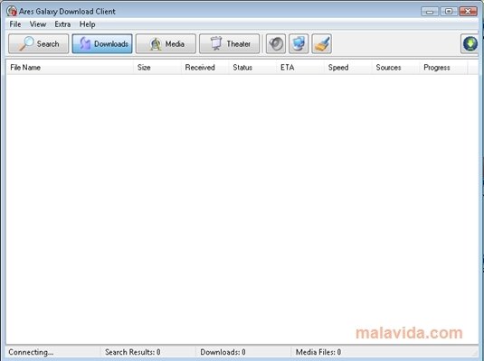 Ares Galaxy Download Client 2.81