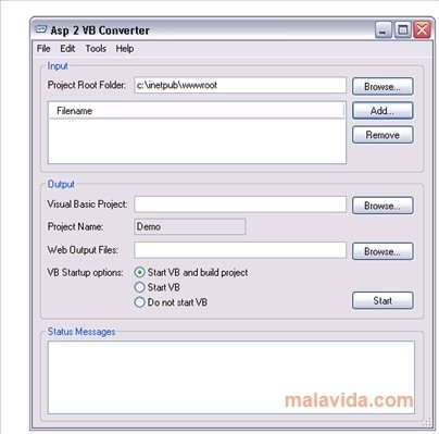 ASP 2 VB Converter 1.0 Inglese