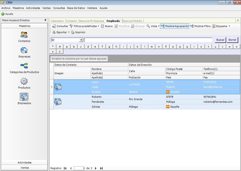 Atri CRM  1.0.7.2 Espa�ol