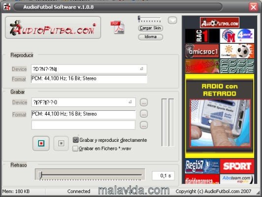 AudioFutbol 1.0.10 Angielski