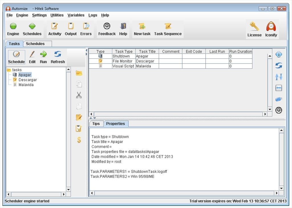 Automize 9.12