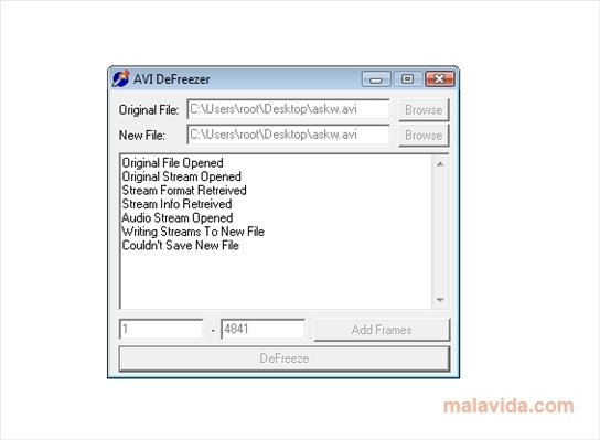 AVI DeFreezer 1.0 Englisch