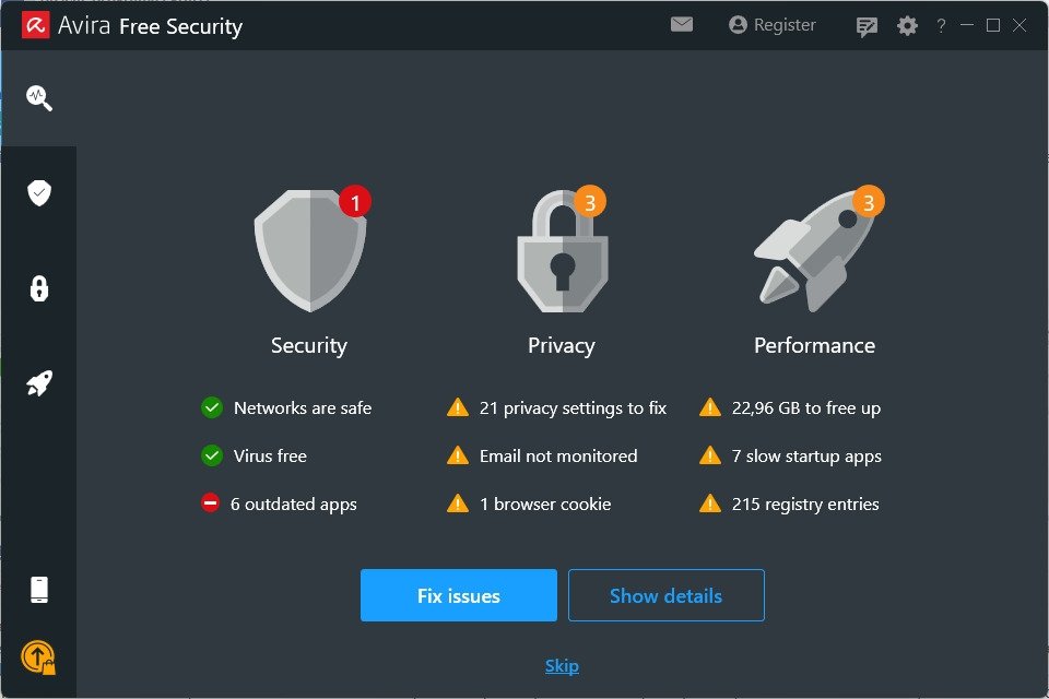 Avira Free Antivirus 14.0.2.286