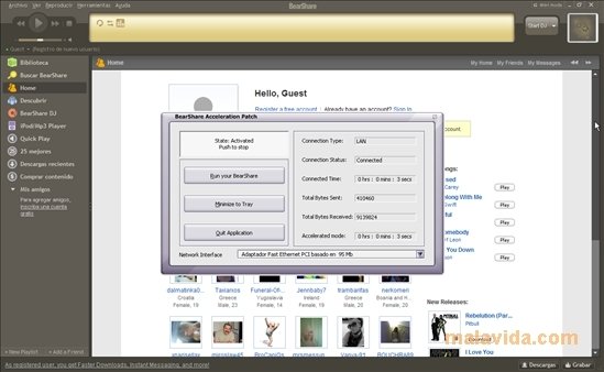 BearShare Acceleration Patch  4.9.0
