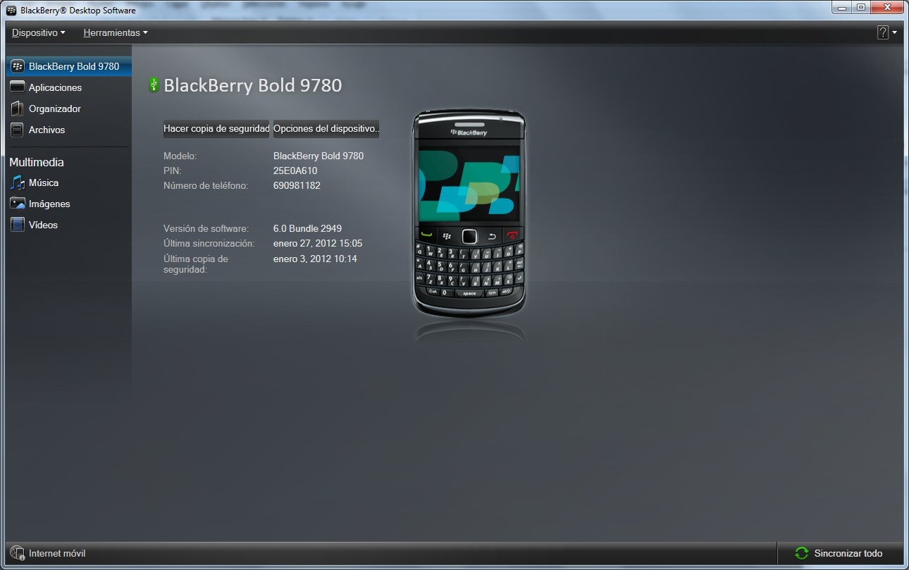 Blackberry Desktop Software V7.X Free Download