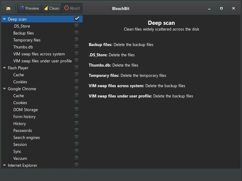 BleachBit 0.9.1