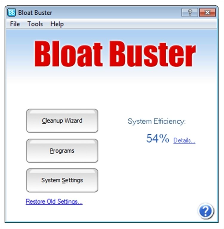 Bloat Buster 1.2.2