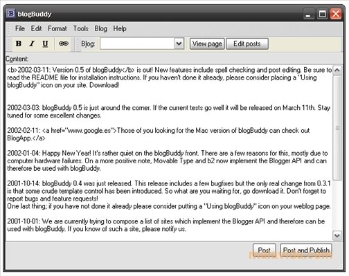 blogBuddy  0.5