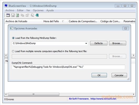 BlueScreenView 1.45