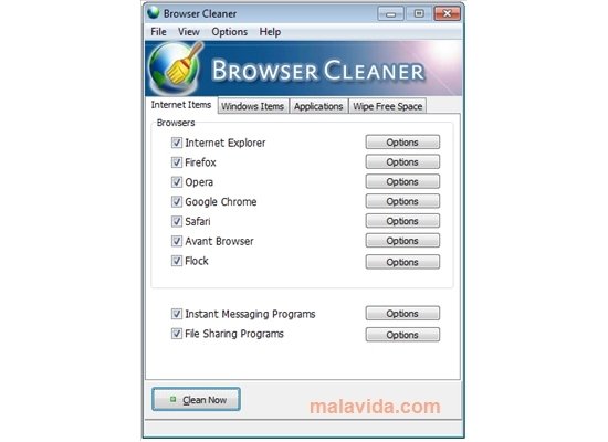 Browser Cleaner 1.2